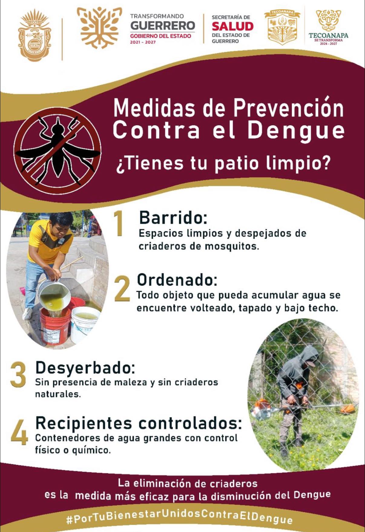¡ÚNETE A LA LUCHA CONTRA EL DENGUE!